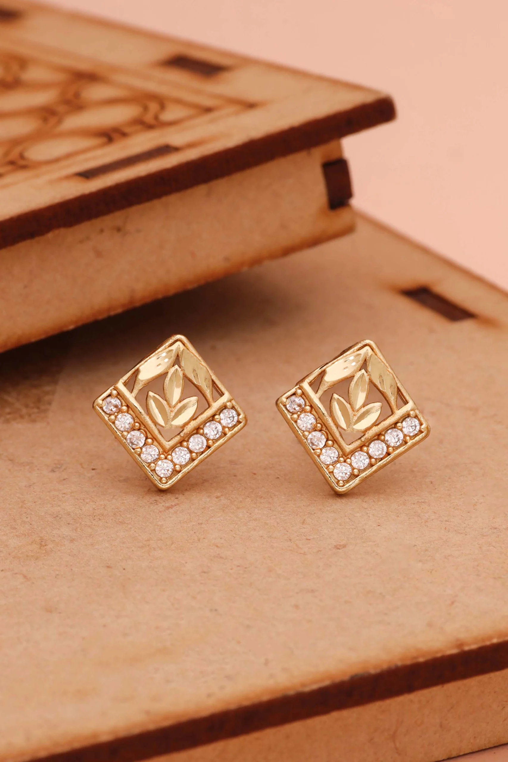 Signature Gold Earrings - Image 2