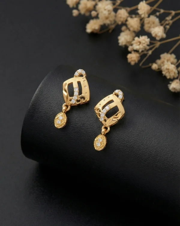 Traditional Gold Earrings