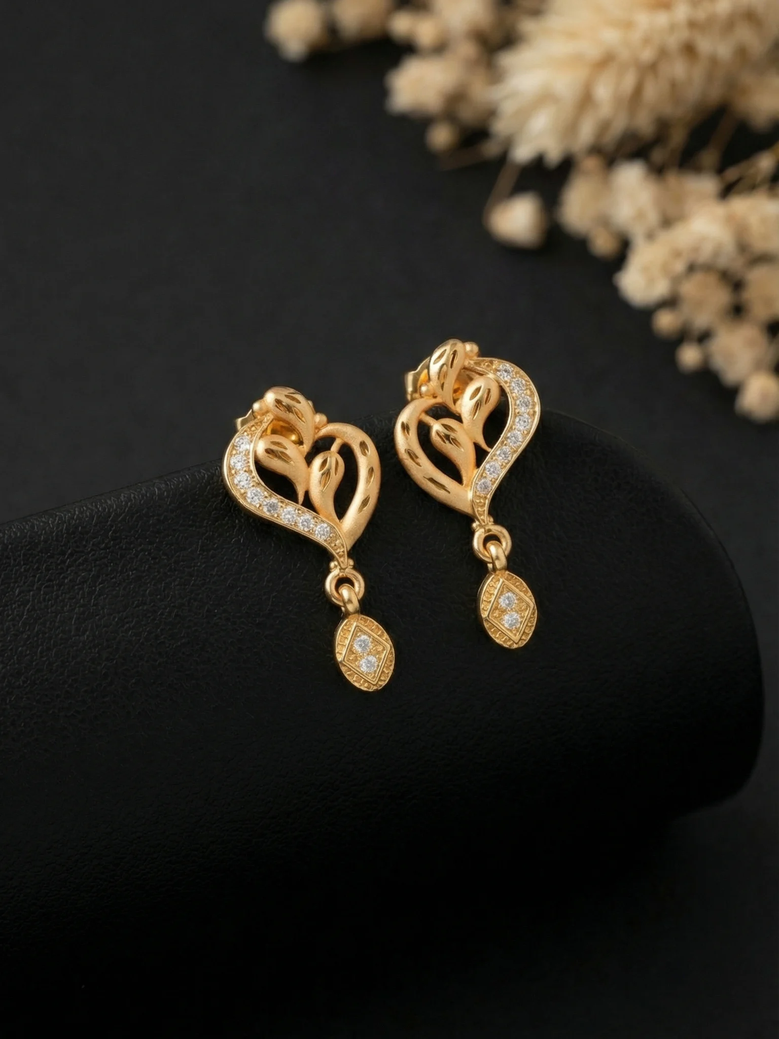 Premium Designer Gold Earrings - Image 4