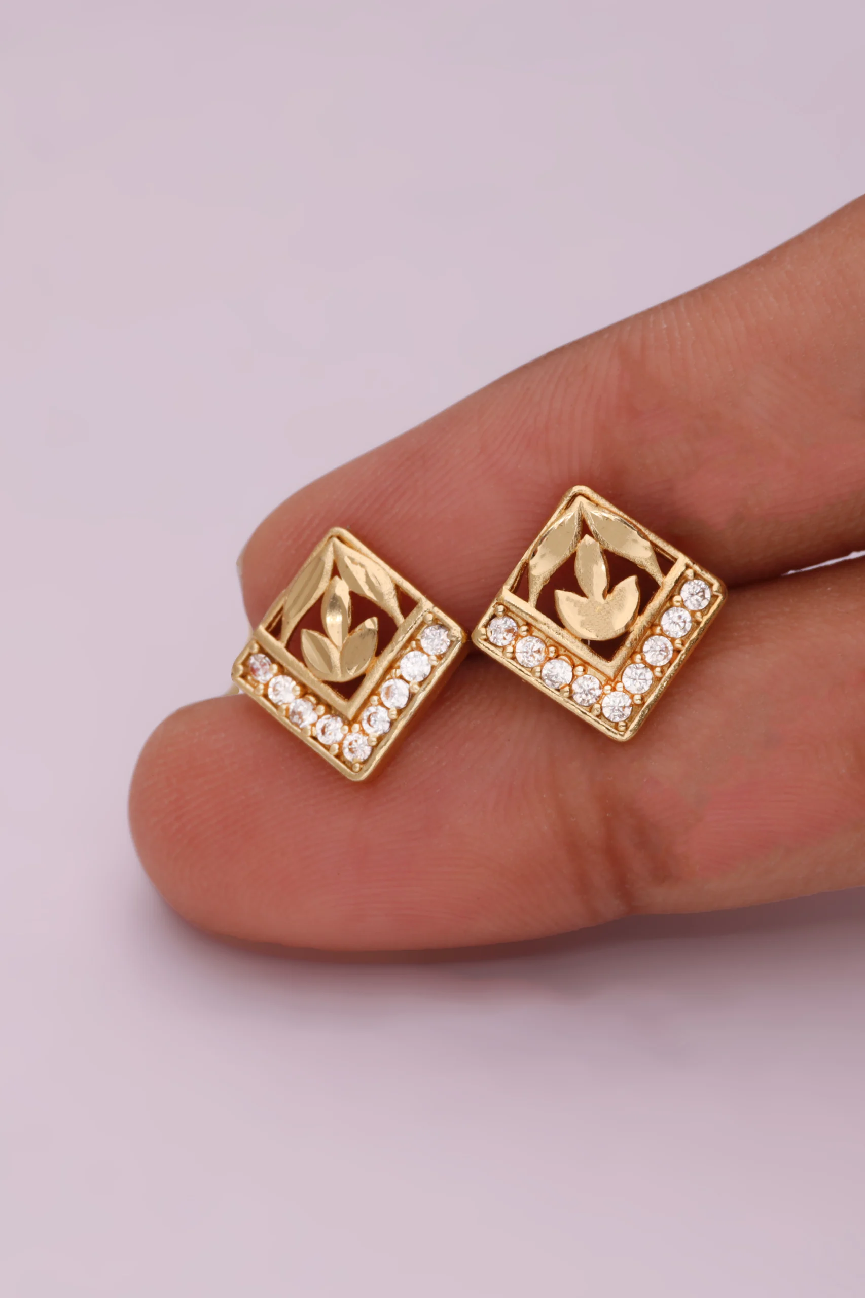Signature Gold Earrings - Image 3
