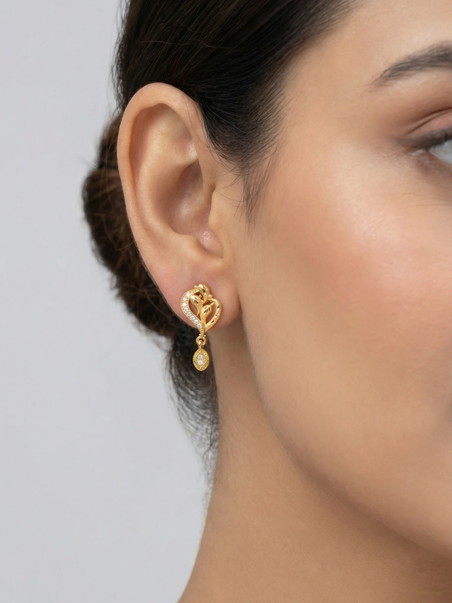 Premium Designer Gold Earrings - Image 5
