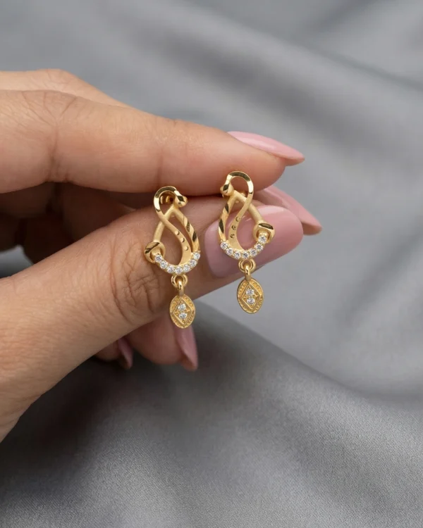 Royal Gold Earrings