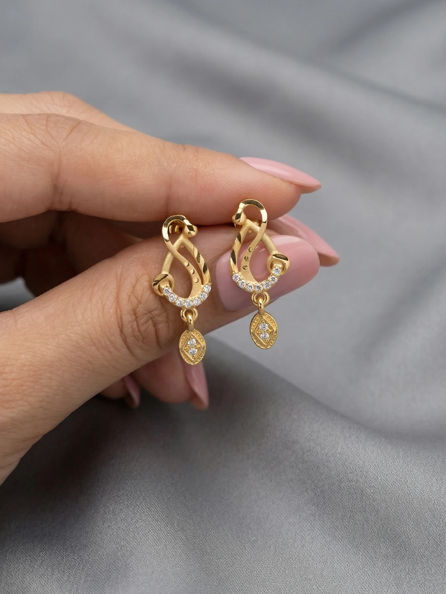 Royal Gold Earrings