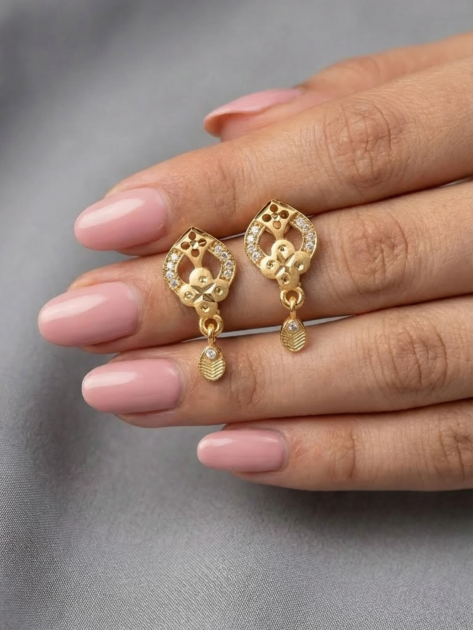 Golden Charm Earrings - Image 6