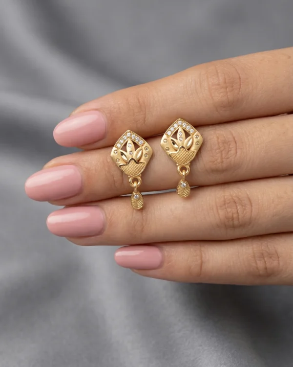 Traditional Gold Earrings