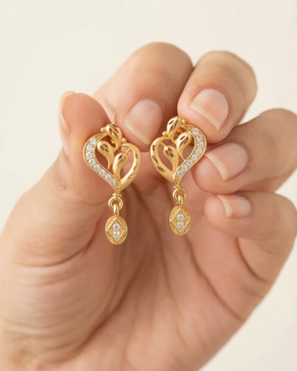 Premium Designer Gold Earrings