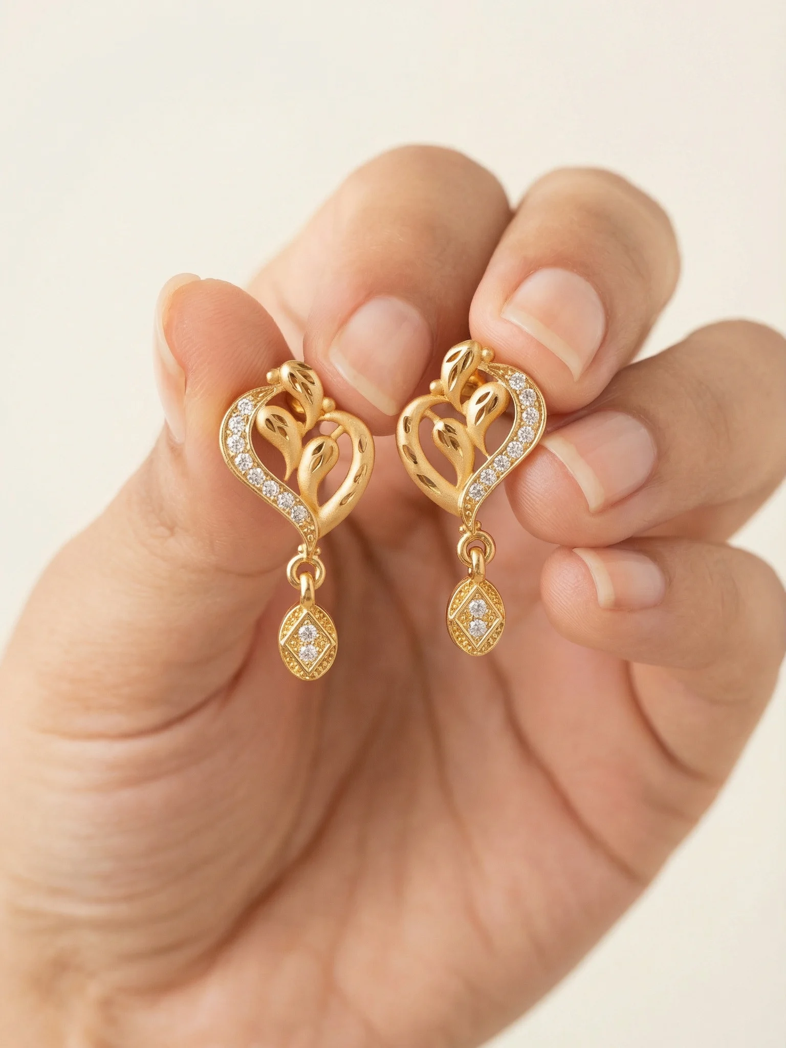 Premium Designer Gold Earrings