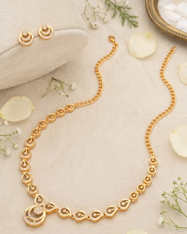 Royal Gold Necklace Set