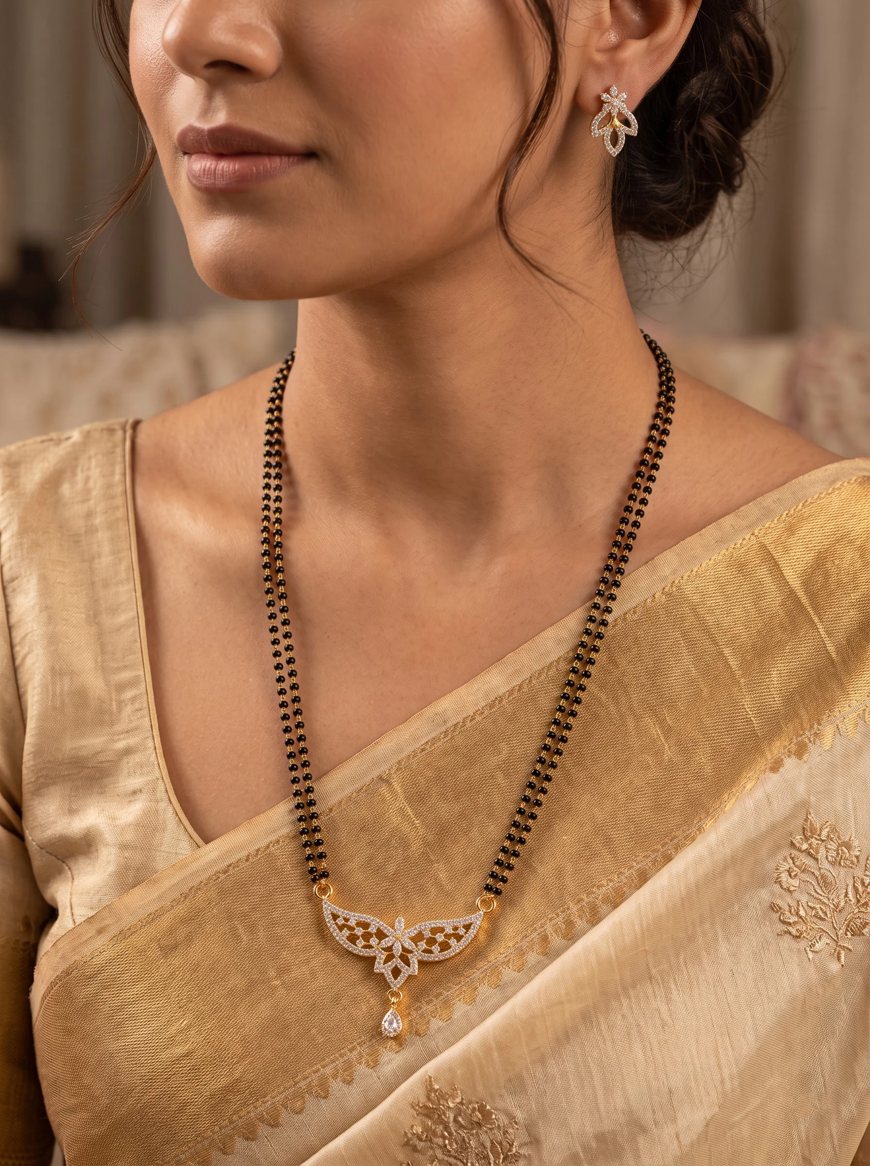 Classic Gold Mangalsutra - Image 7