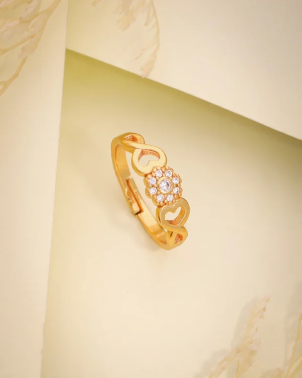 Contemporary Gold Ring