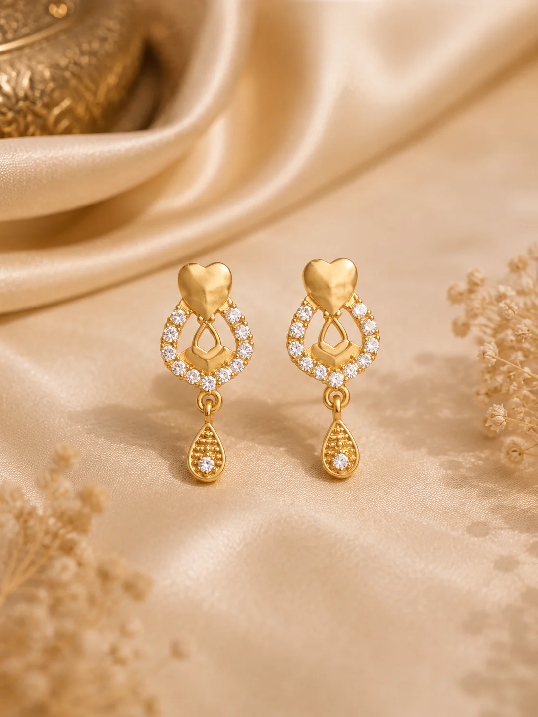 Modern Gold Earrings