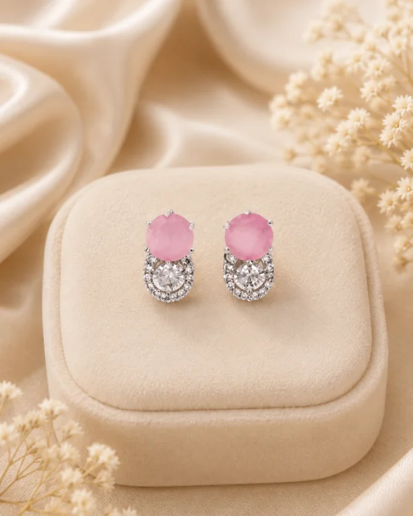 Silver Party Wear Earrings
