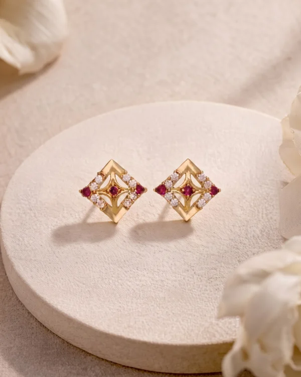 Elegant Gold Earrings