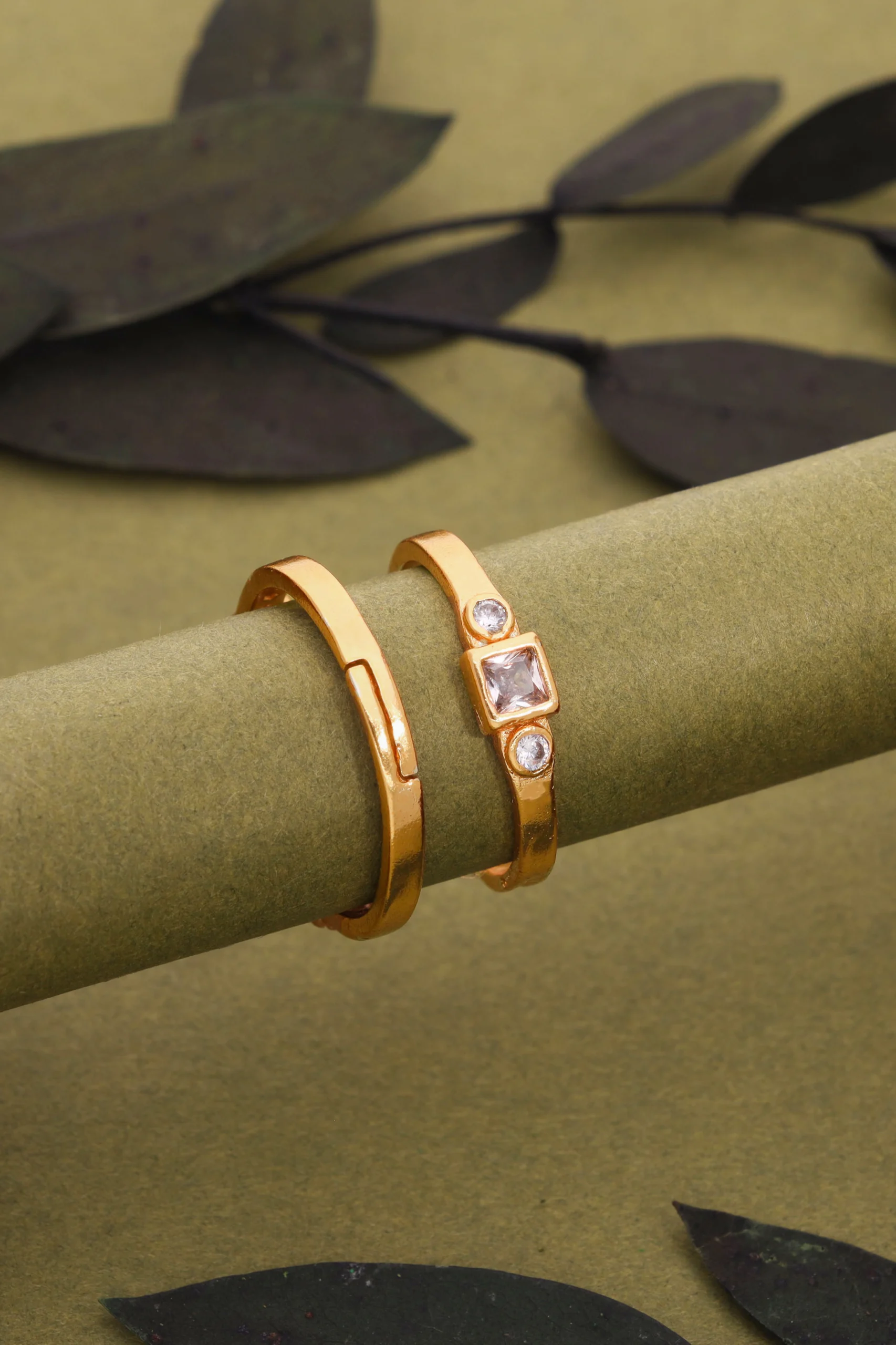 Floral Gold Ring
