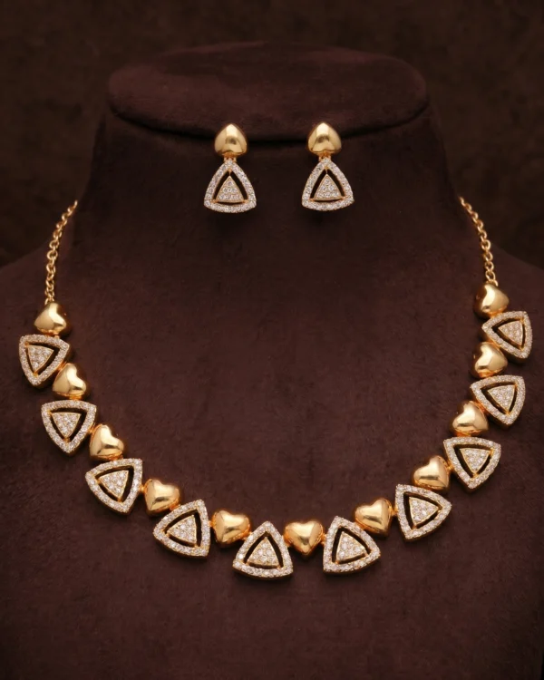Designer Gold Necklace Set