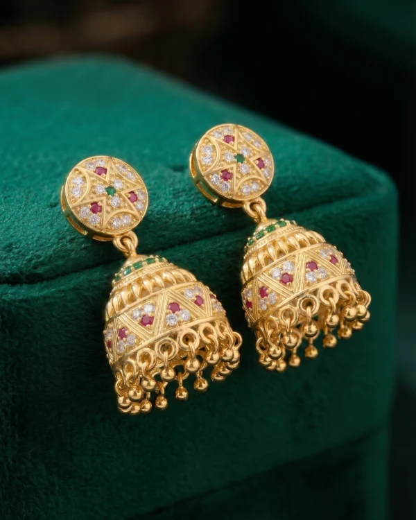 Traditional Gold Earrings