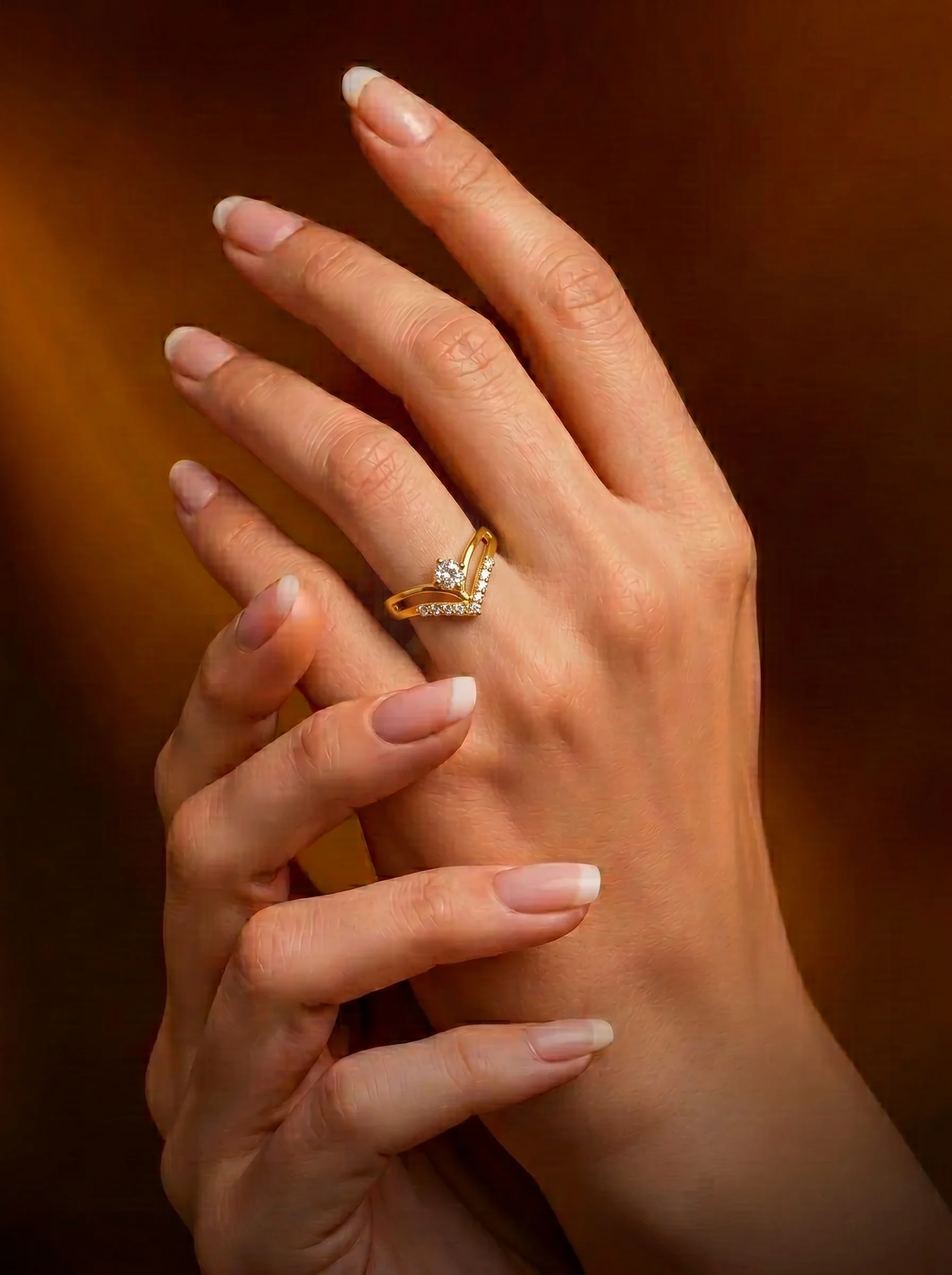 Vintage Gold Ring - Image 4