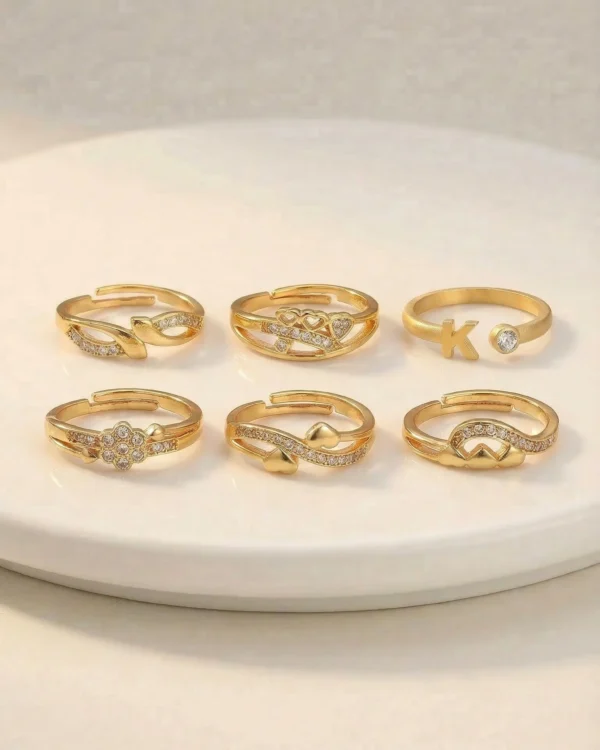 Sparkle Gold Ring