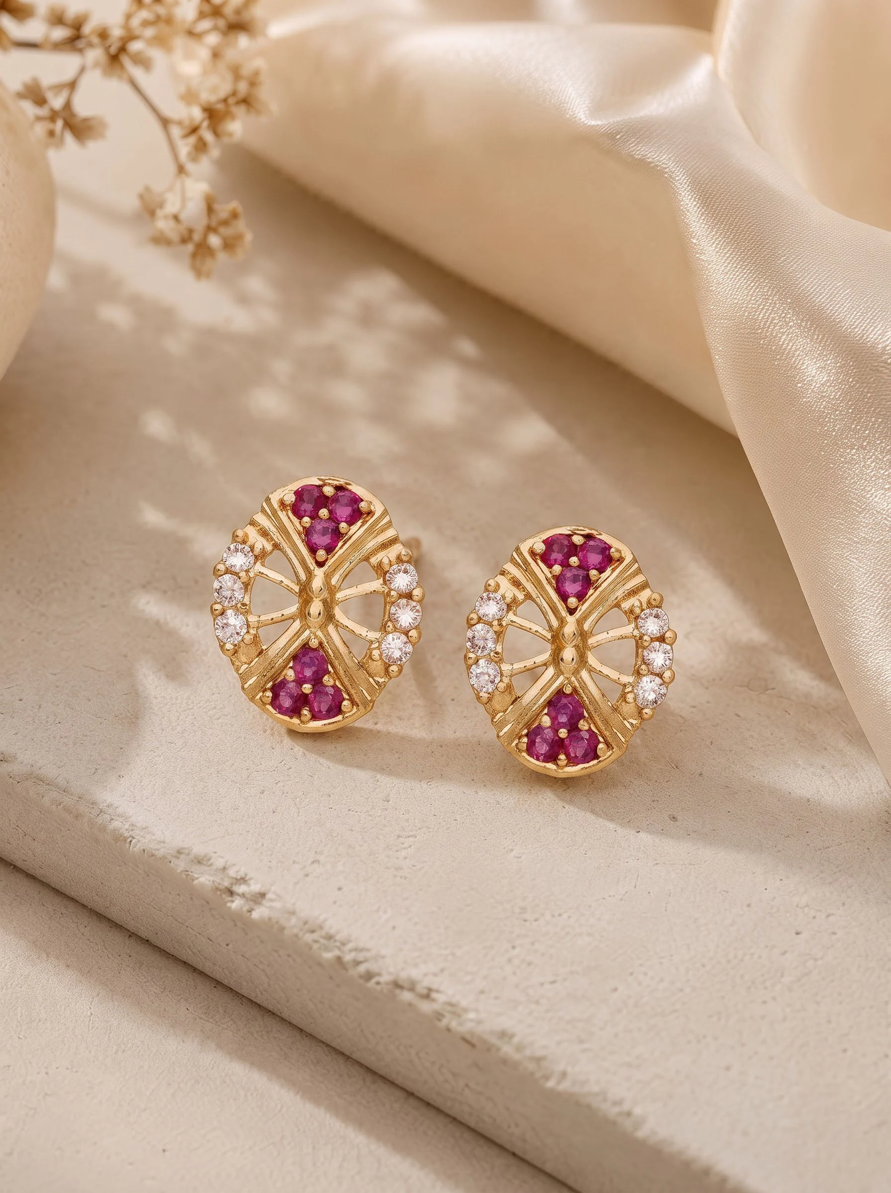 Daily Wear Gold Earrings