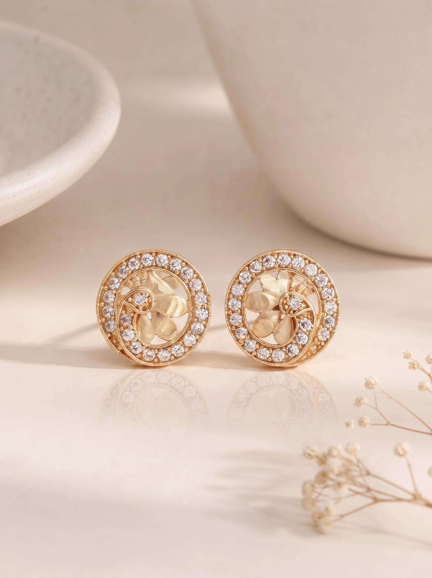 Royal Gold Earrings