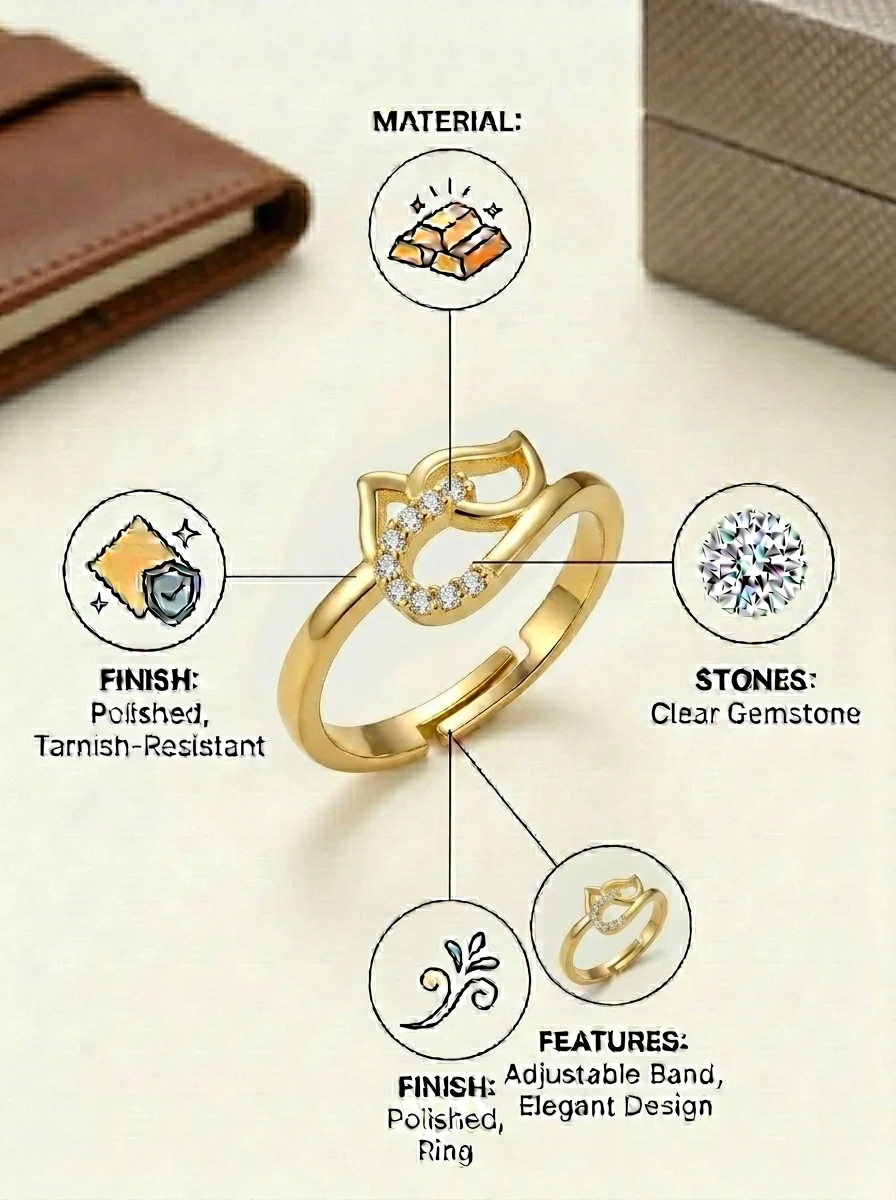 Everyday Gold Ring - Image 6