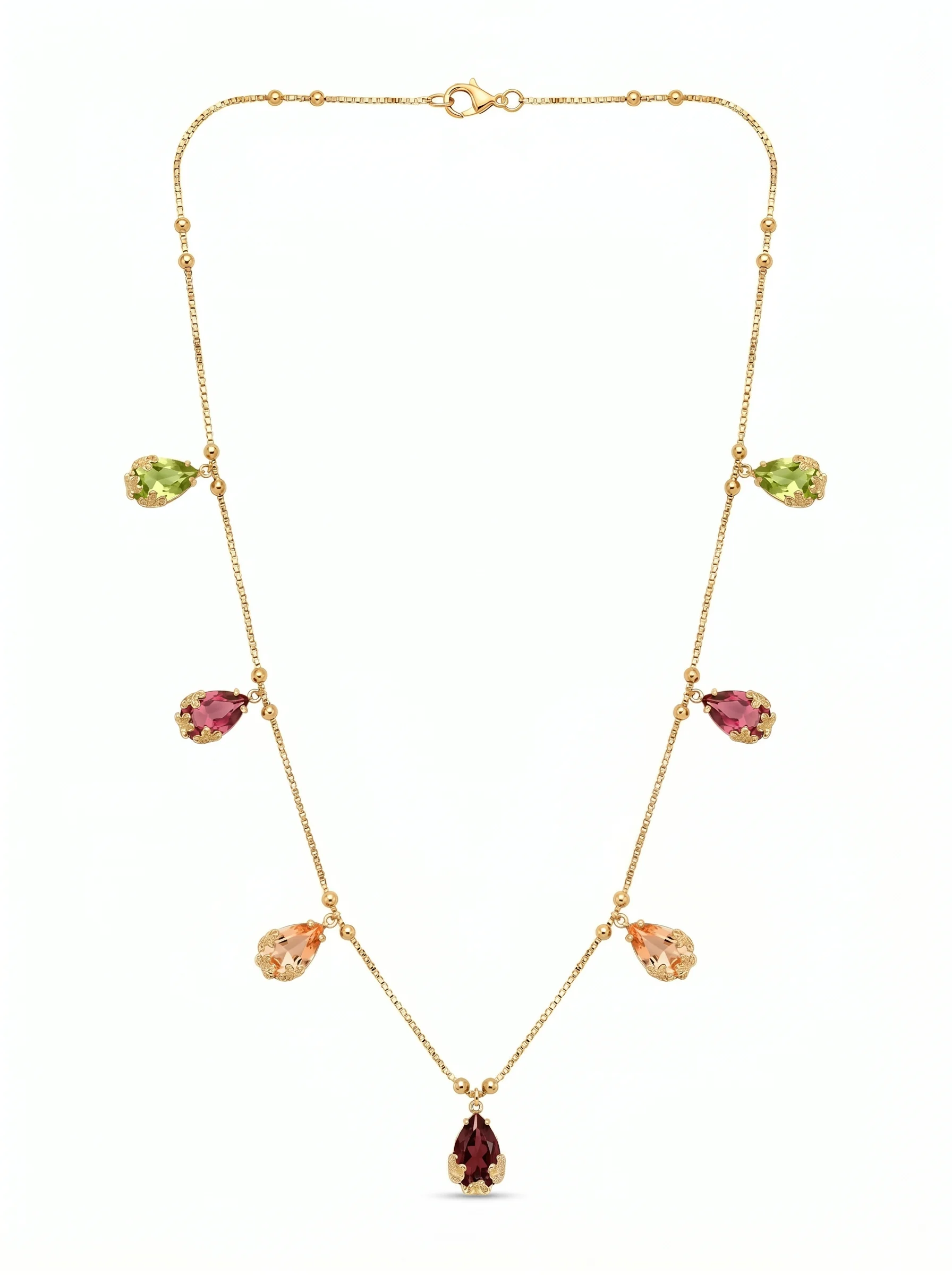 Modern Gold Necklace - Image 6