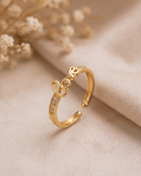 Infinity Peace Adjustable Ring