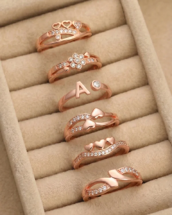 Elegant Rose Gold Ring