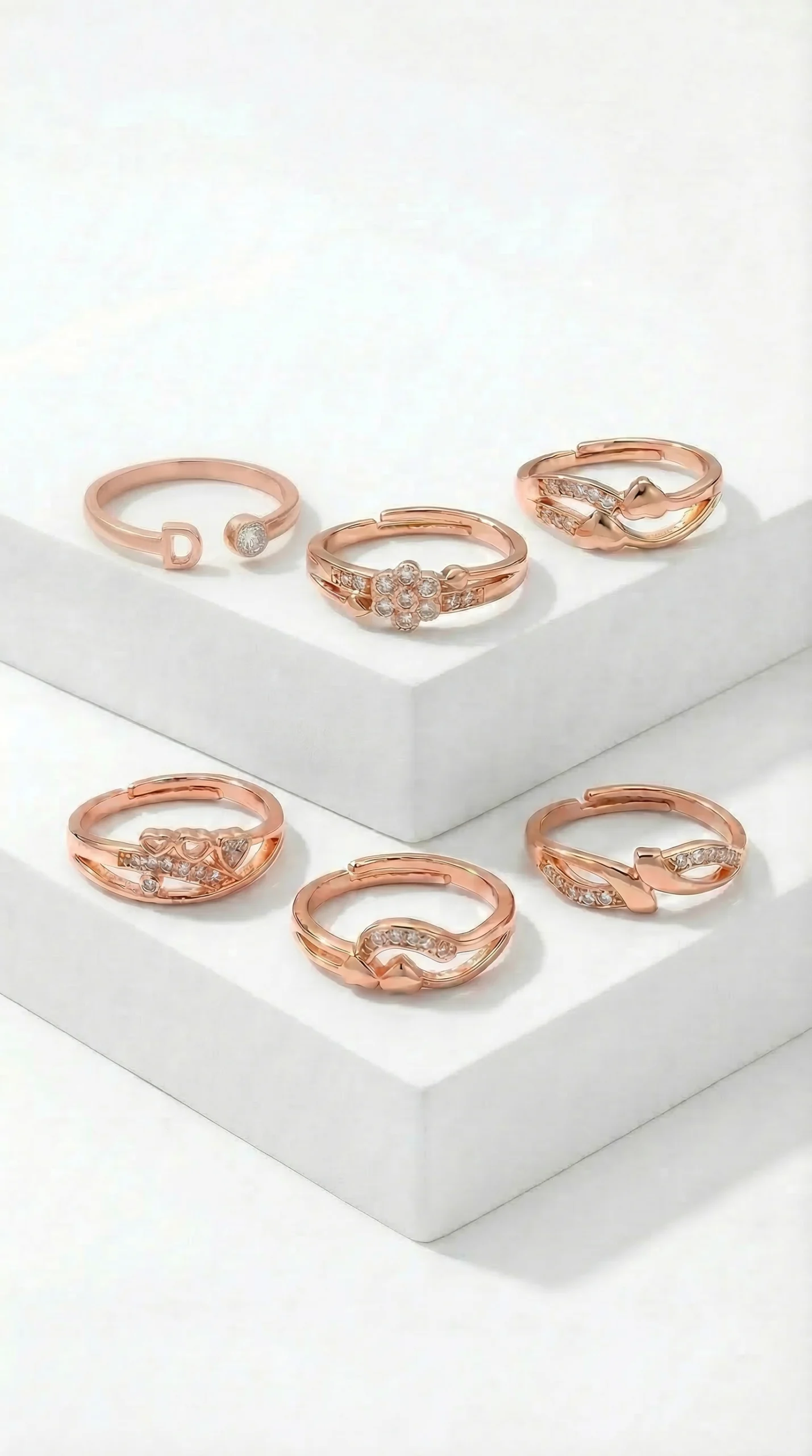 Luxury Rose Gold Ring - Image 5