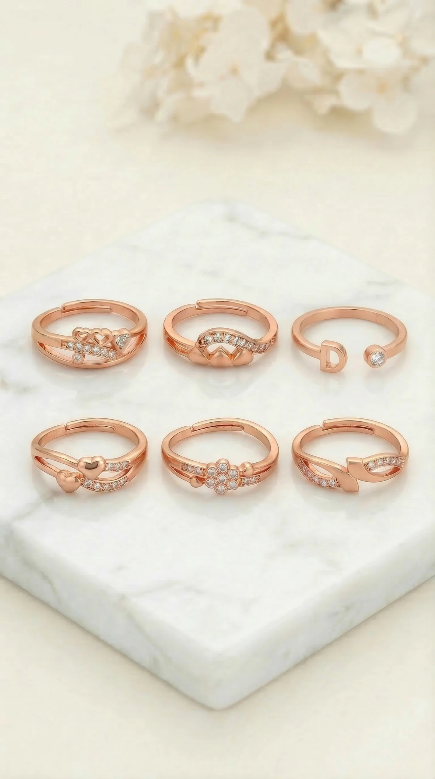Luxury Rose Gold Ring - Image 6