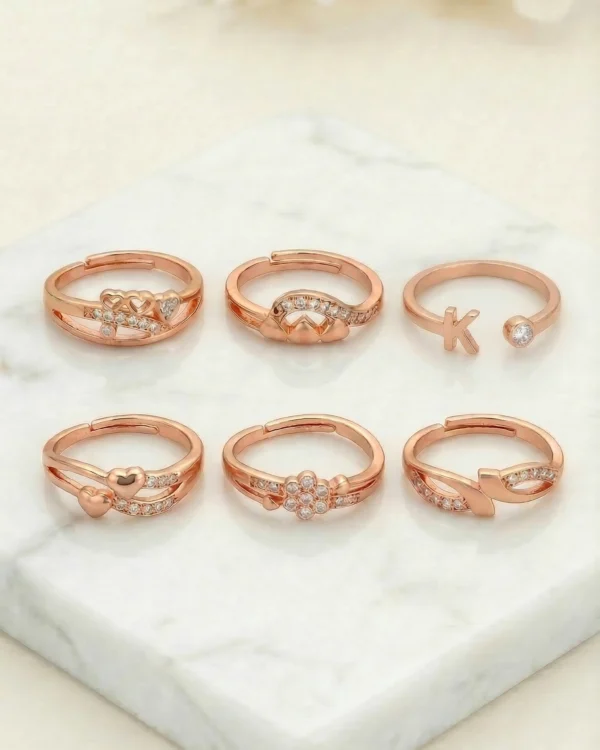 Sparkle Rose Gold Ring