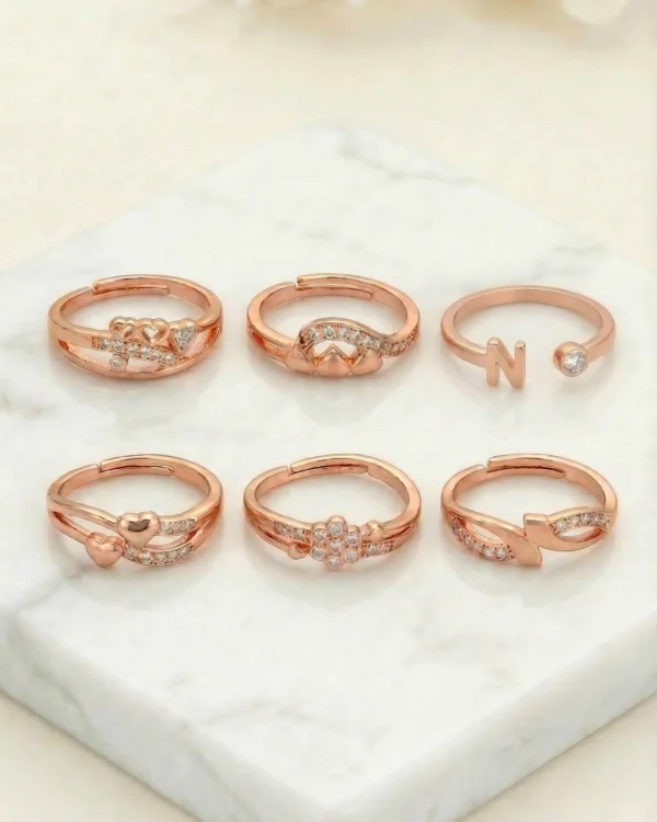 Stylish Rose Gold Ring