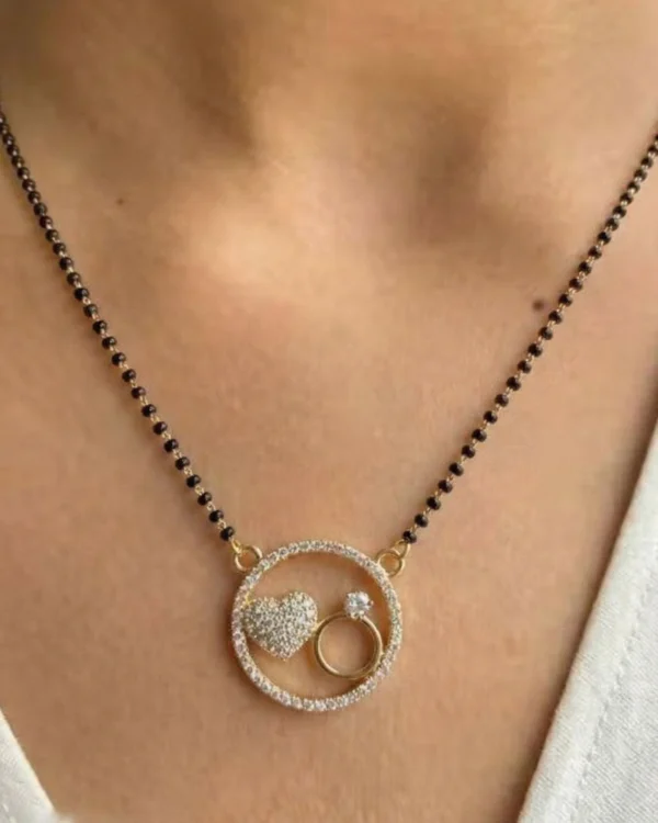 Premium Black Bead Mangalsutra