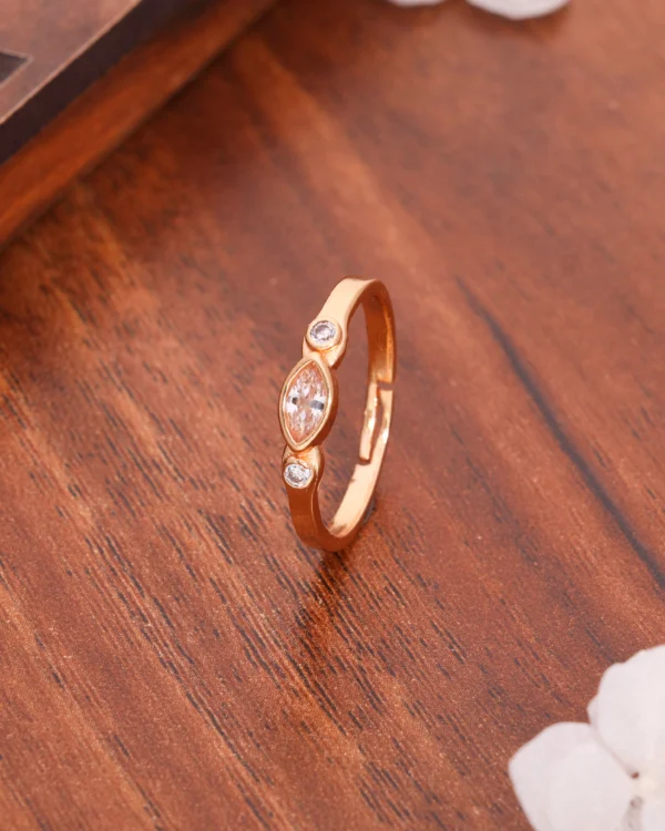 Sparkle Rose Gold Ring