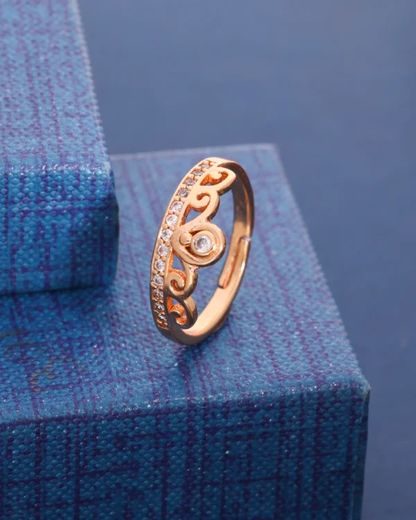Infinity Rose Gold Ring