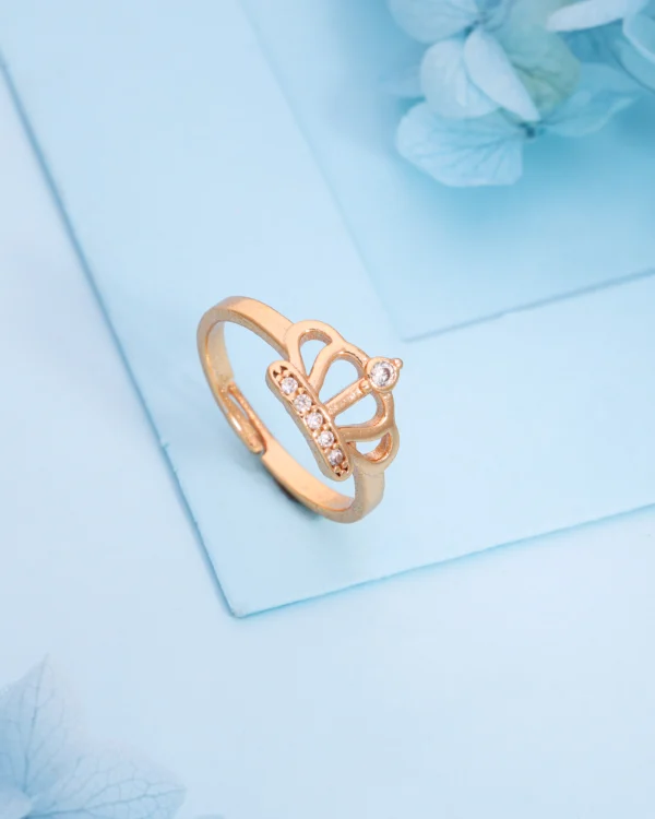 Regal Rose Gold Ring