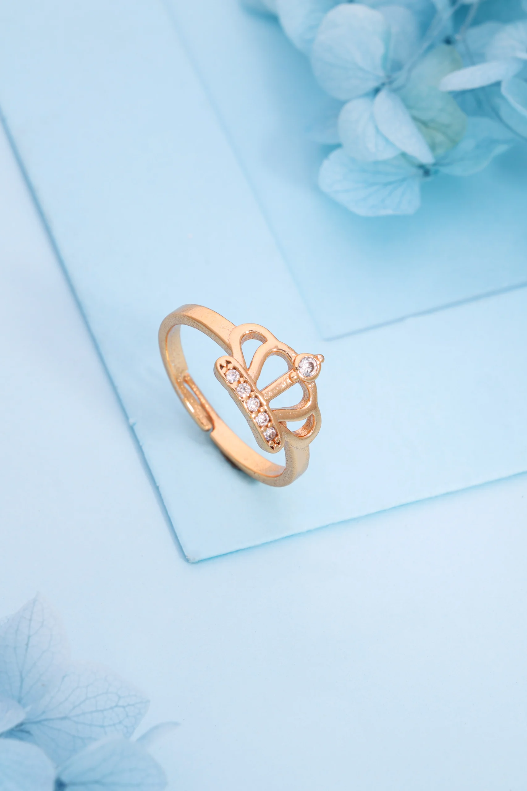 Regal Rose Gold Ring