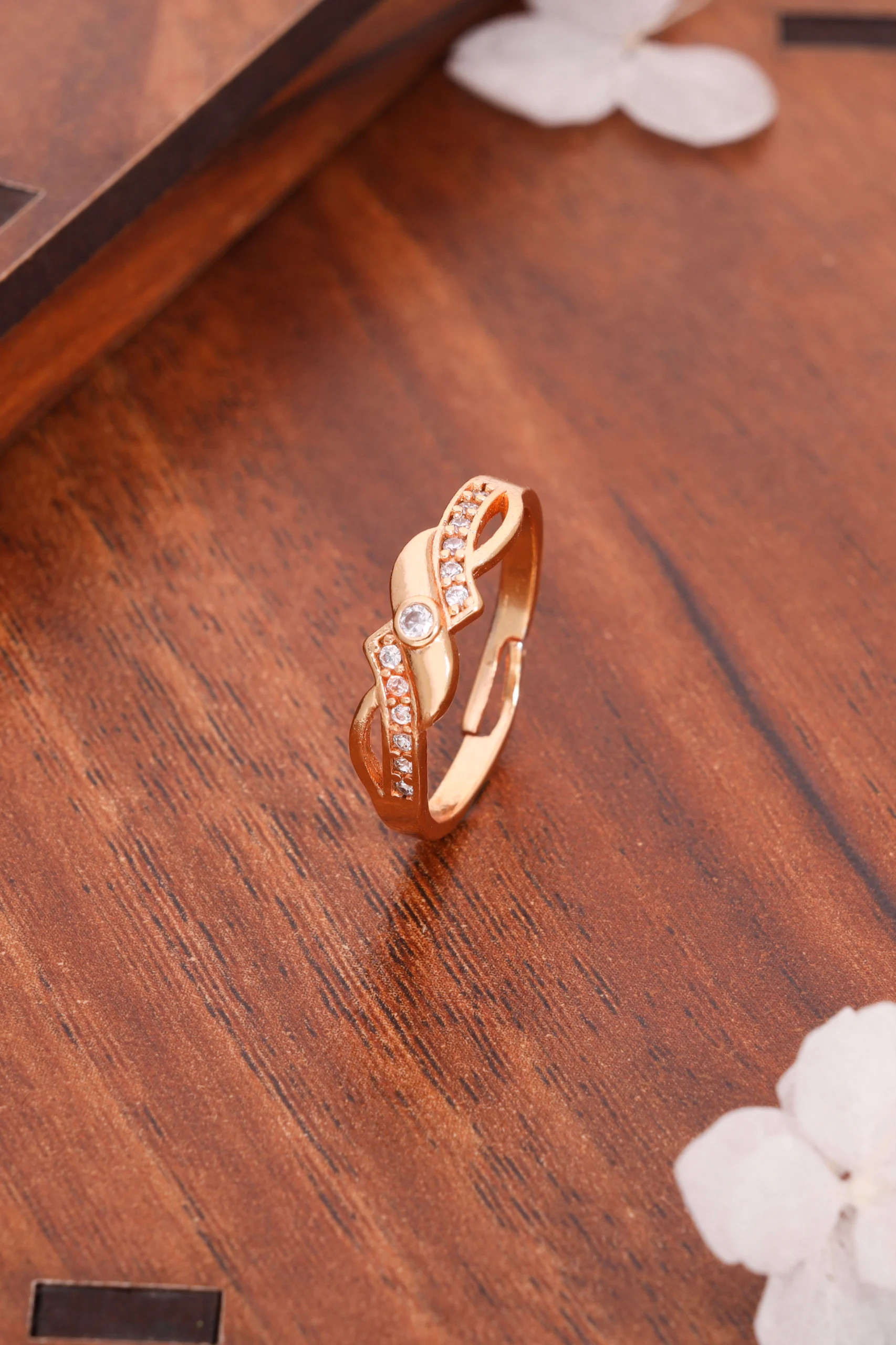 Celestial Rose Gold Ring - Image 5