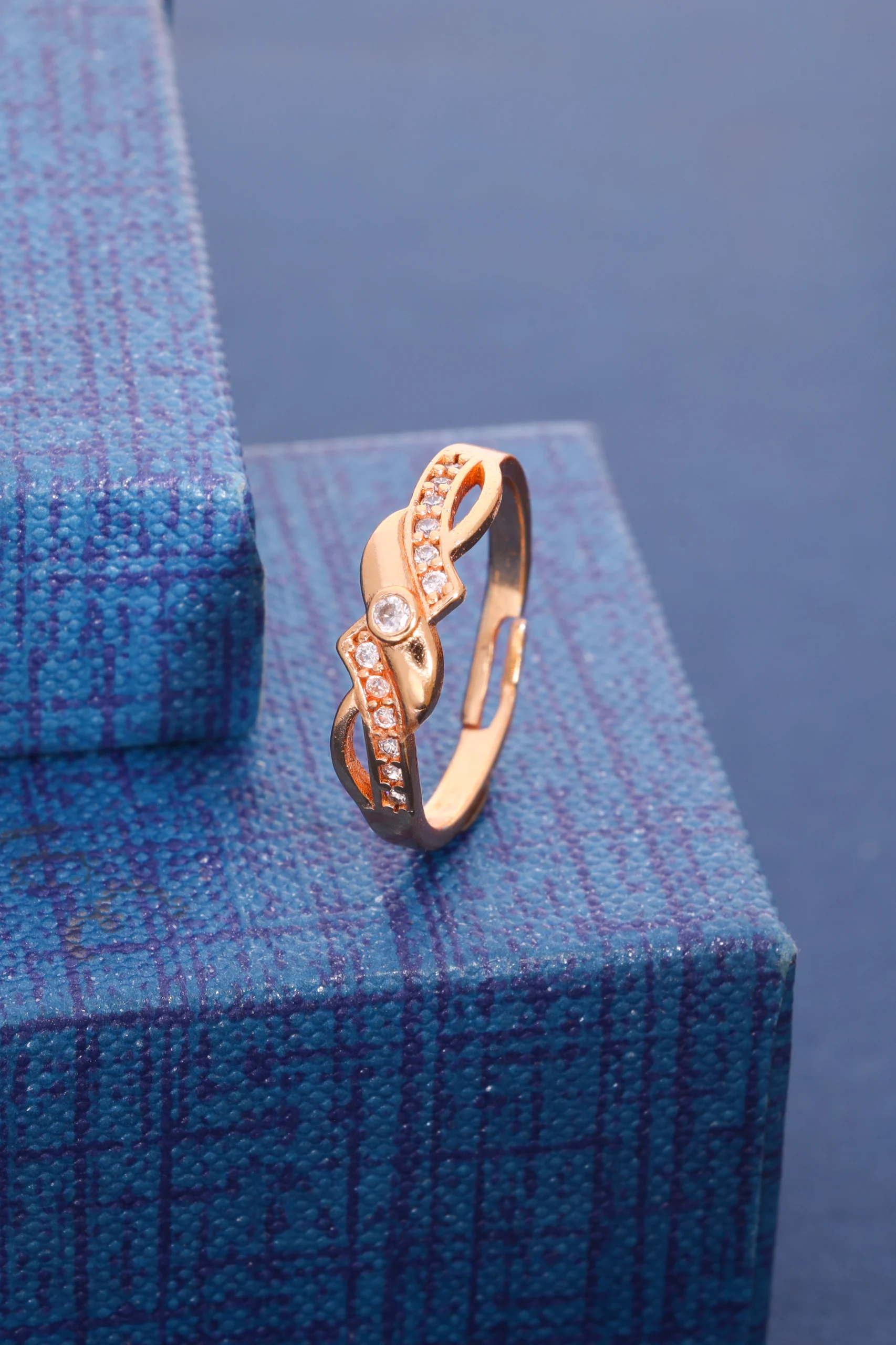 Celestial Rose Gold Ring - Image 6