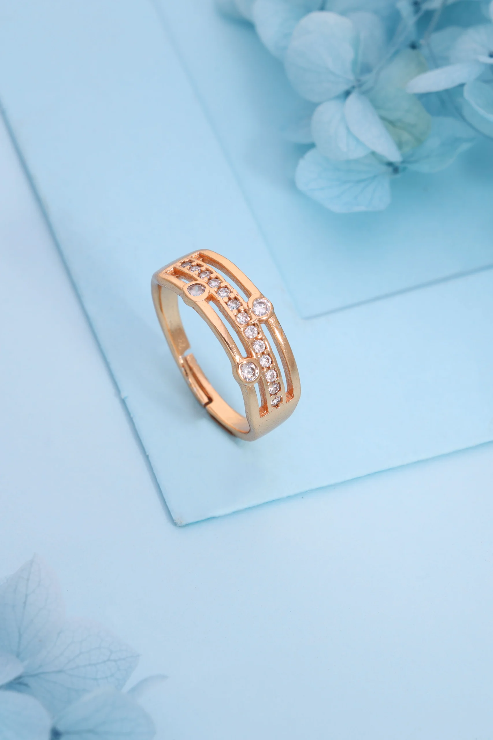 Aurora Rose Gold Ring - Image 2