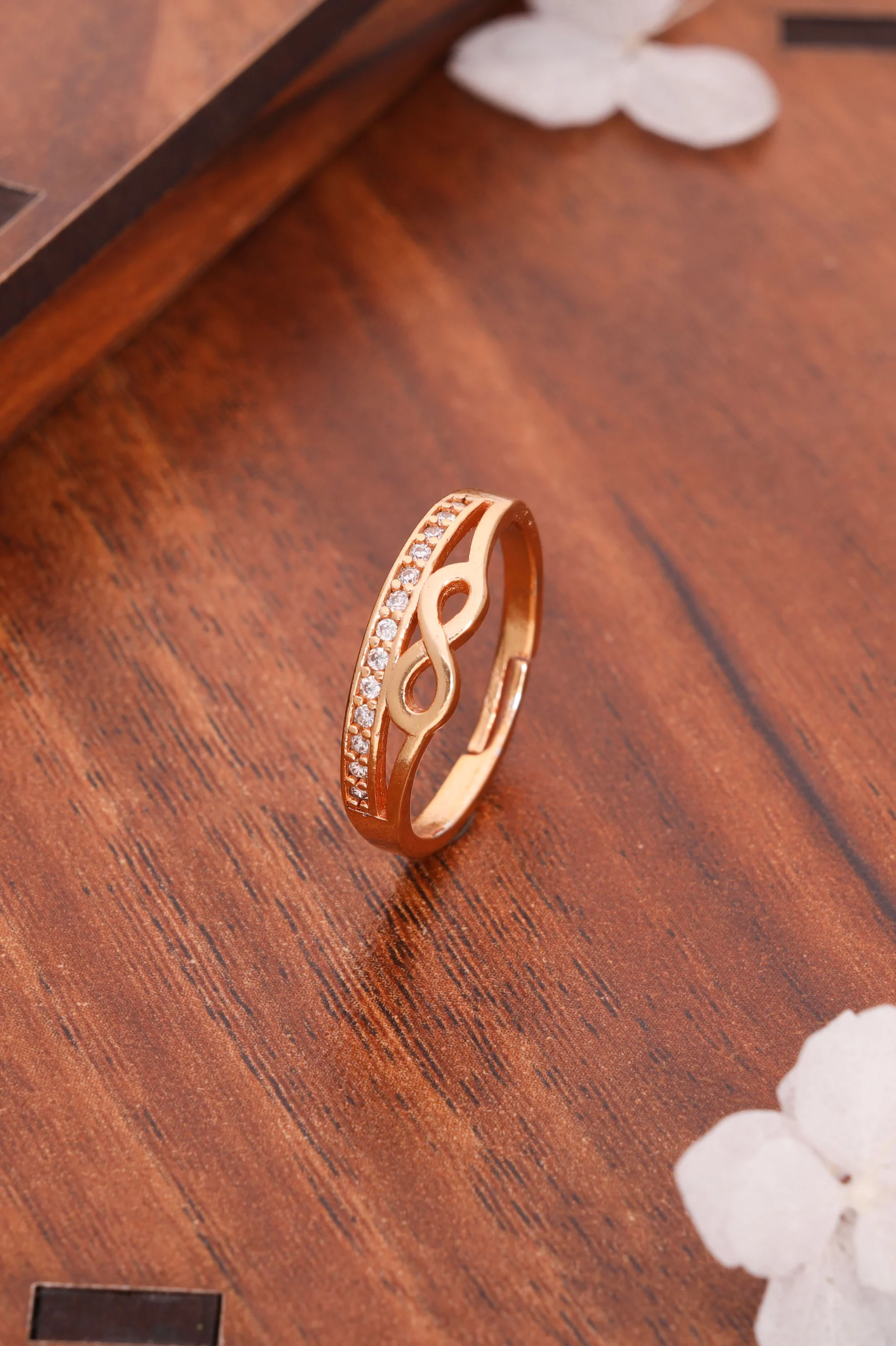 Celestial Rose Gold Ring - Image 6