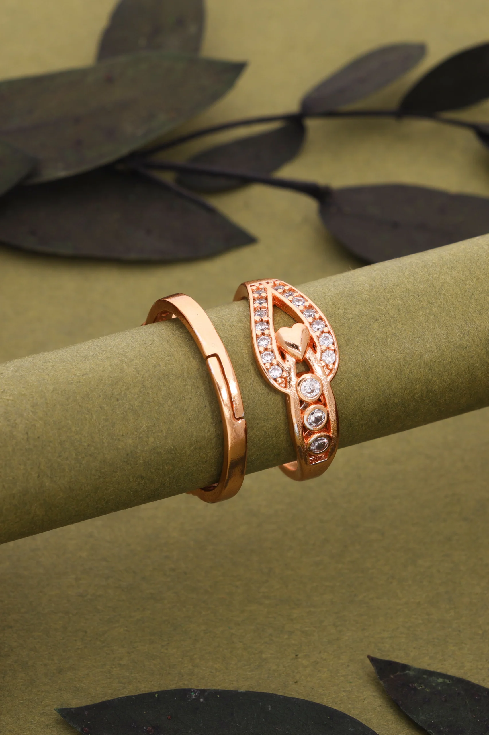 Opulent Rose Gold Ring - Image 4