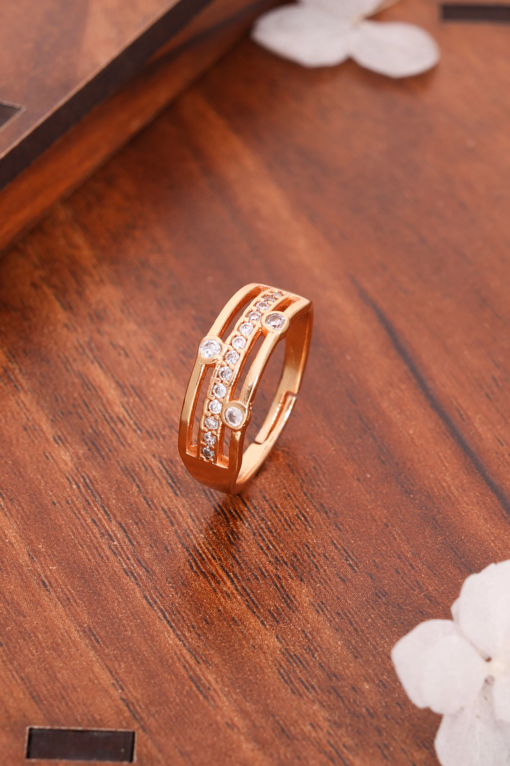 Aurora Rose Gold Ring