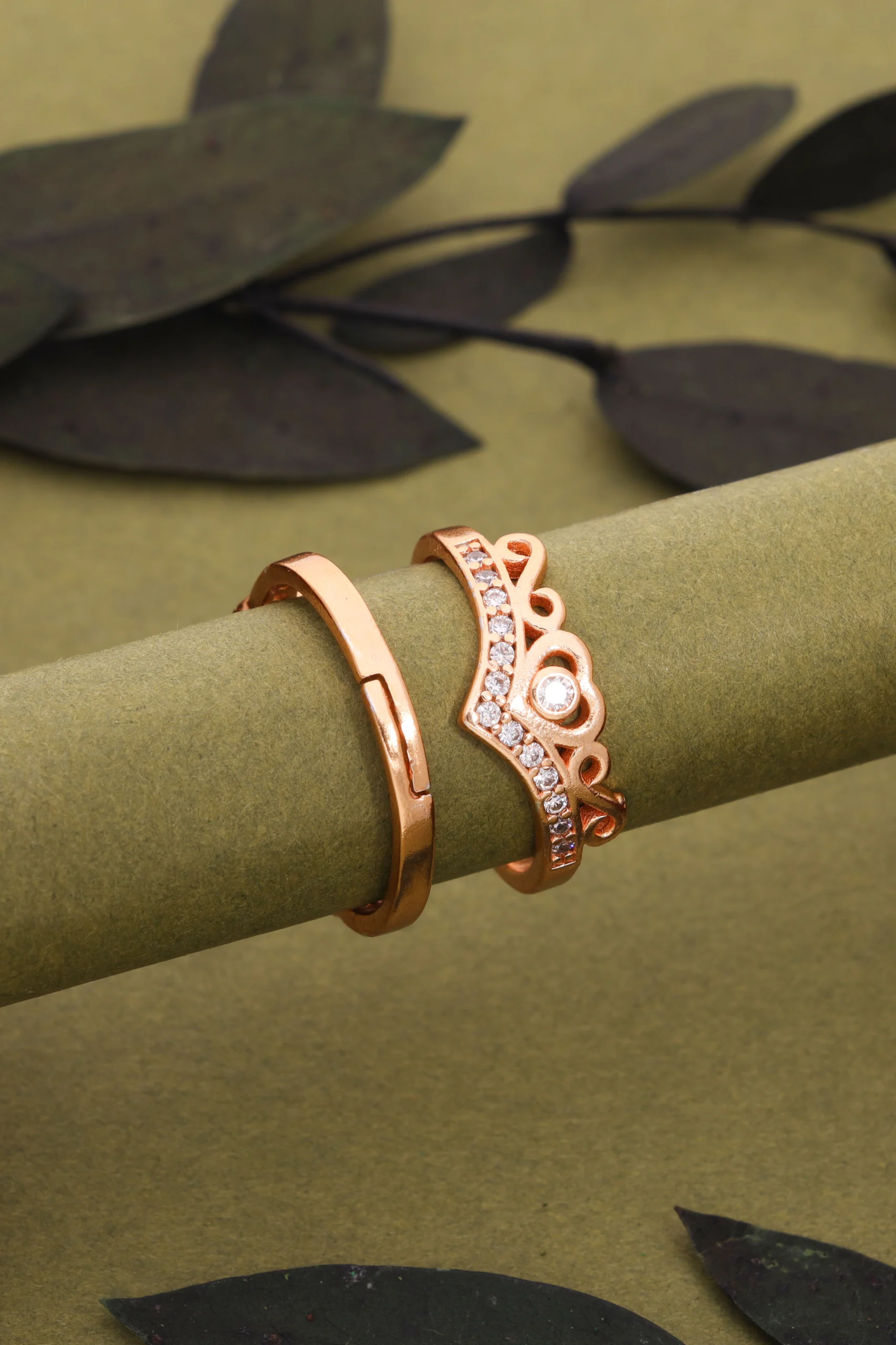 Luxe Rose Gold Ring - Image 4