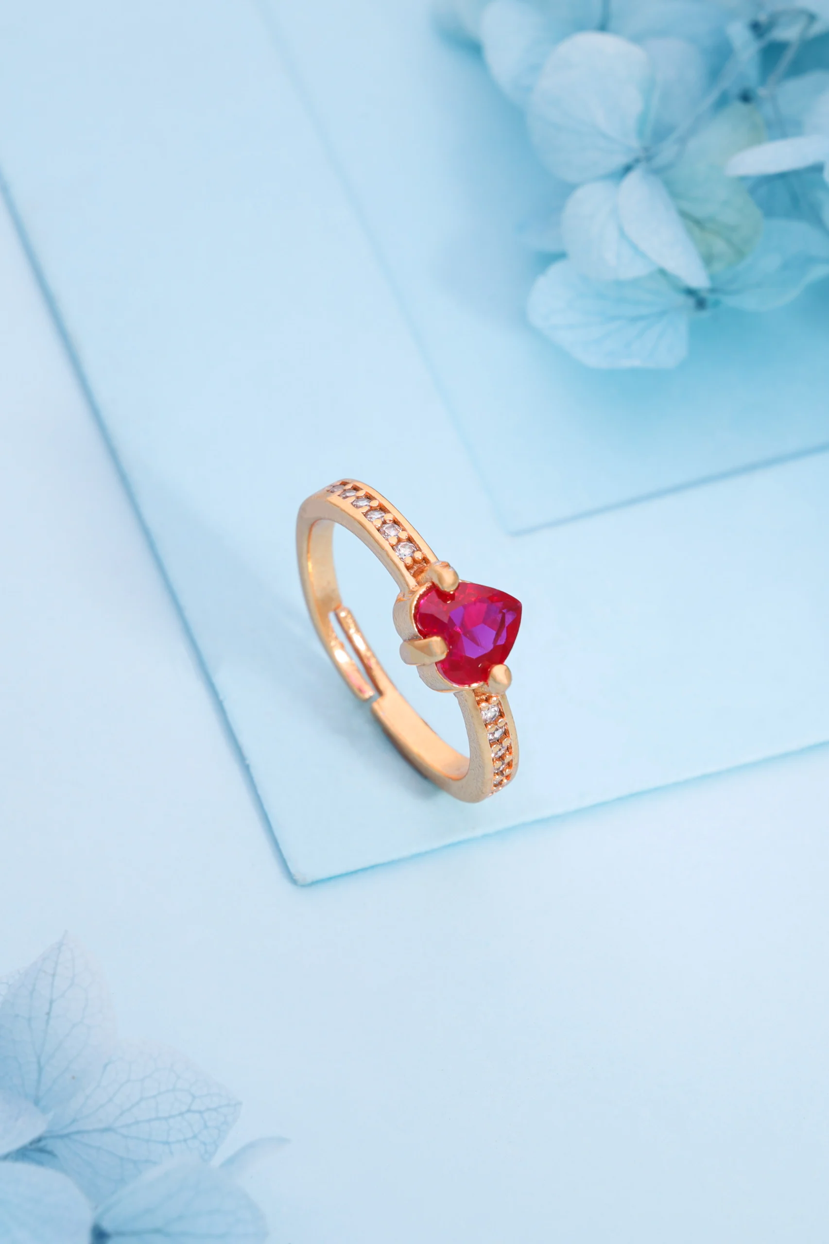 Classic Rose Gold Ring - Image 2