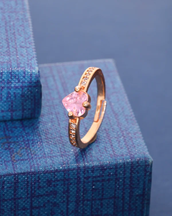 Designer Rose Gold Ring
