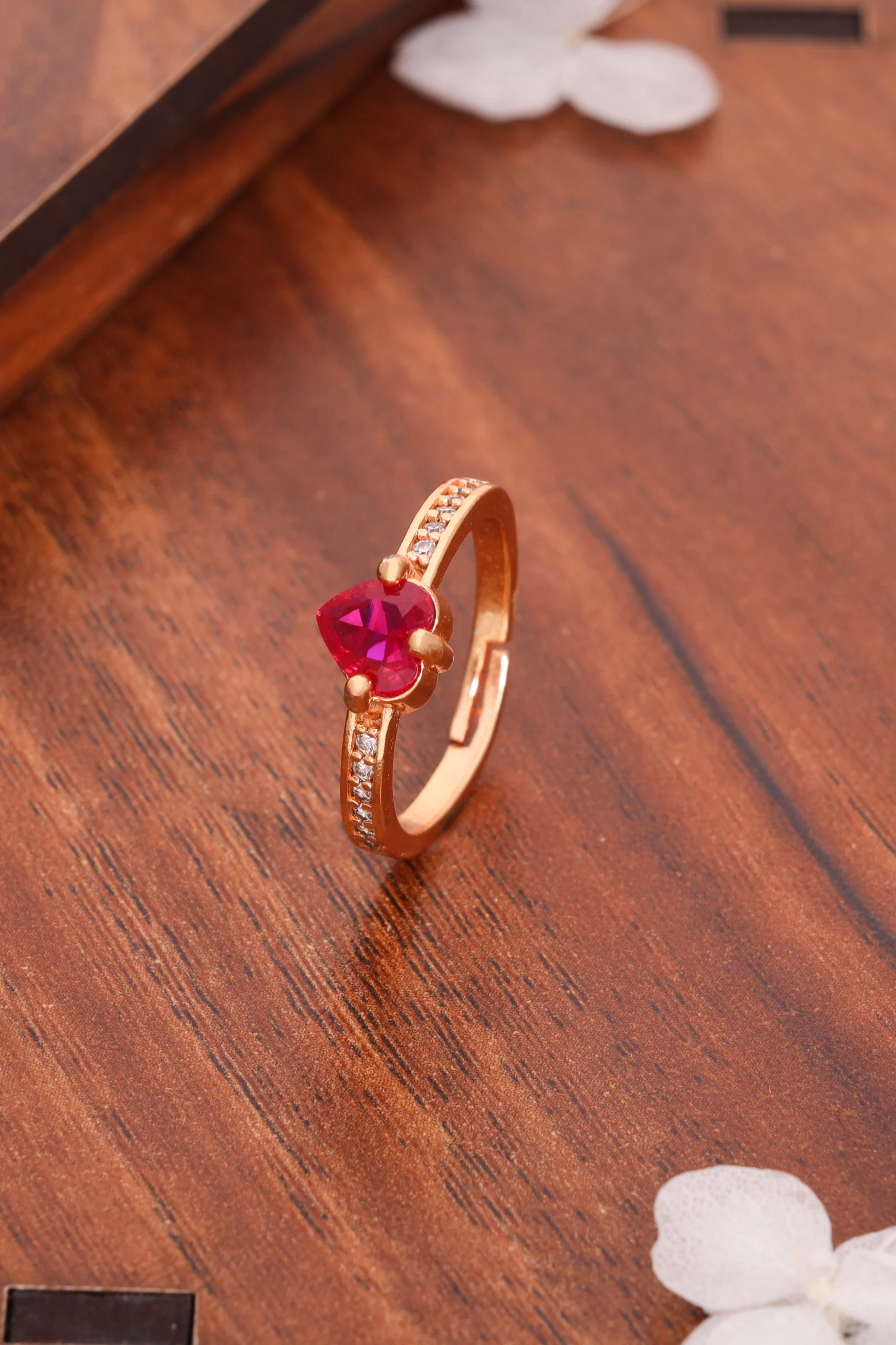 Classic Rose Gold Ring - Image 5
