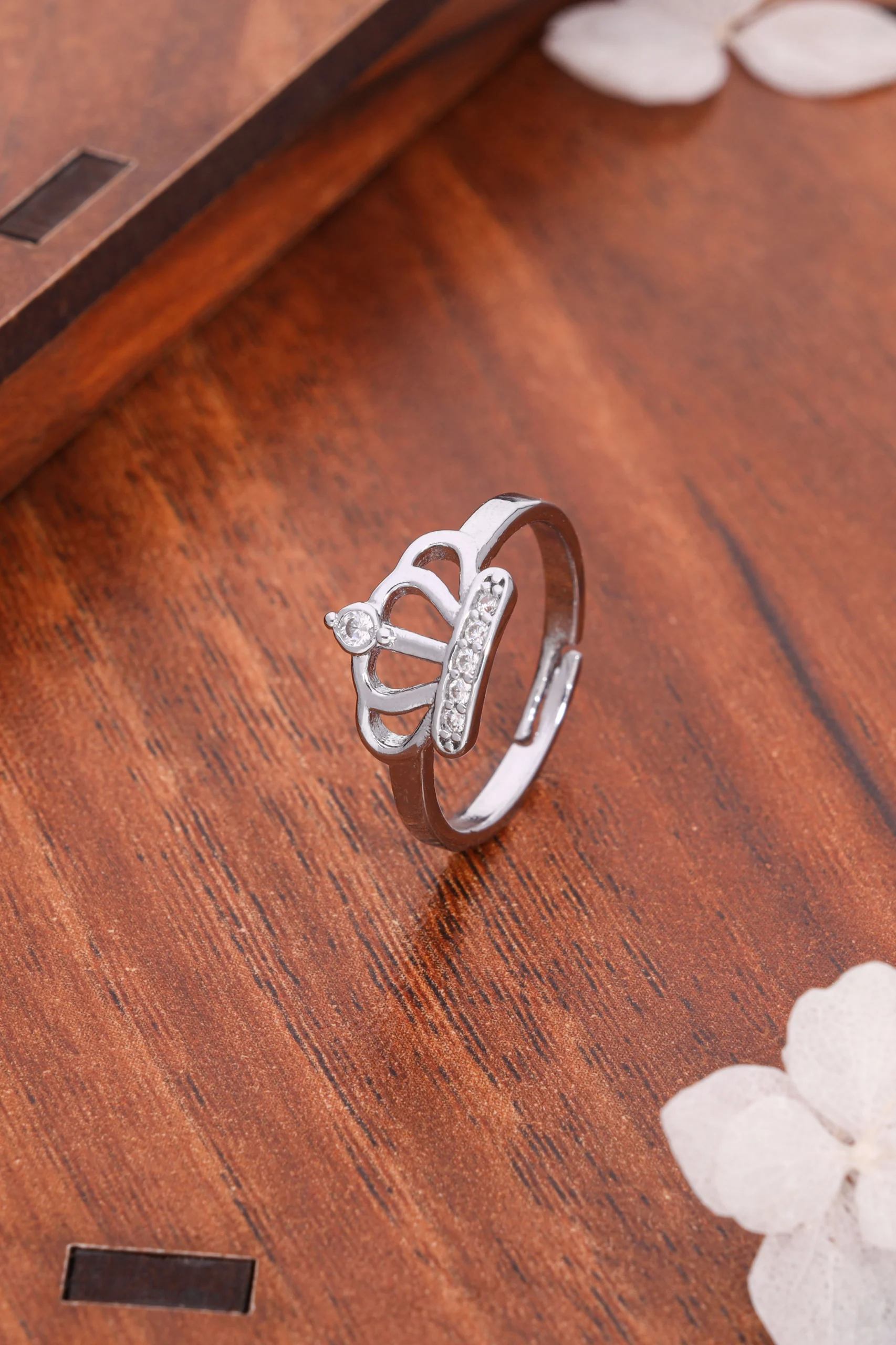 Charm Silver Ring - Image 5