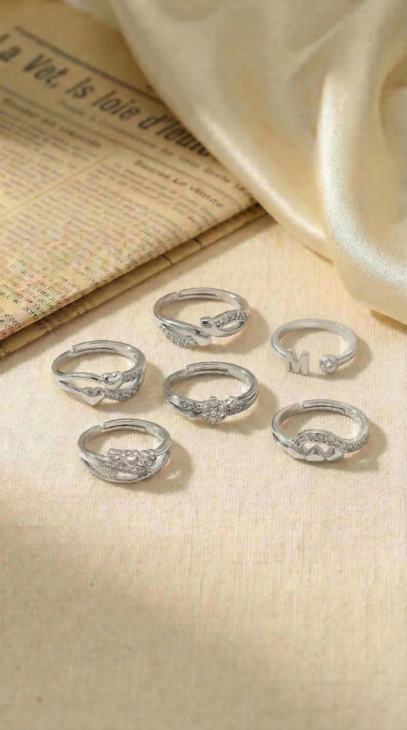 Modern Silver Ring