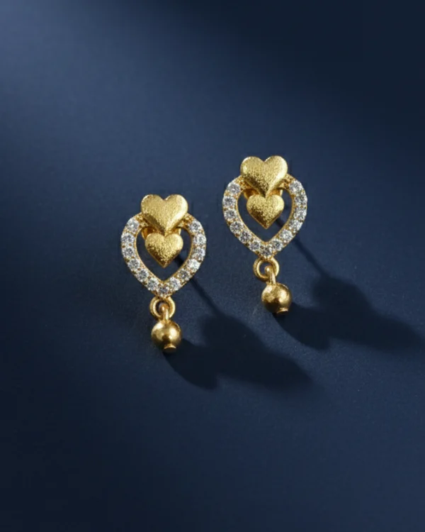 Designer Gold Earrings
